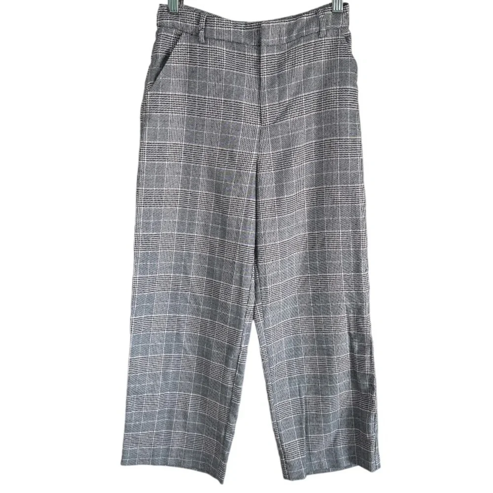 Forever 21 plaid houndstooth trouser pant xs
